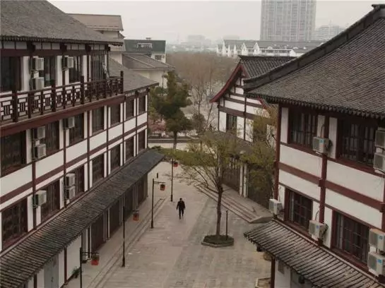 Отель Greentree Inn Jiangsu Suzhou Changshu Fangta Park Pedestrian Street Business