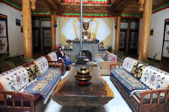 فندق Yunnan Shangrila Tibetan Family Inn