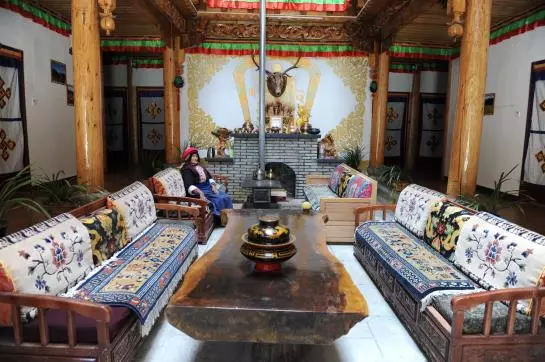 ホテル Yunnan Shangrila Tibetan Family Inn