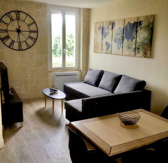 Saint Aubin Sur Mer: Bel Appartement Traversant