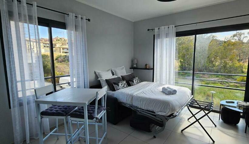 Grand & Beau Studio Climatisé Vue Sur Mer