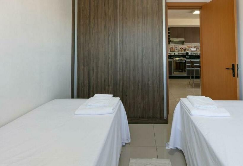 Apartamento Ensolarado Com Linda Vista Do Vale