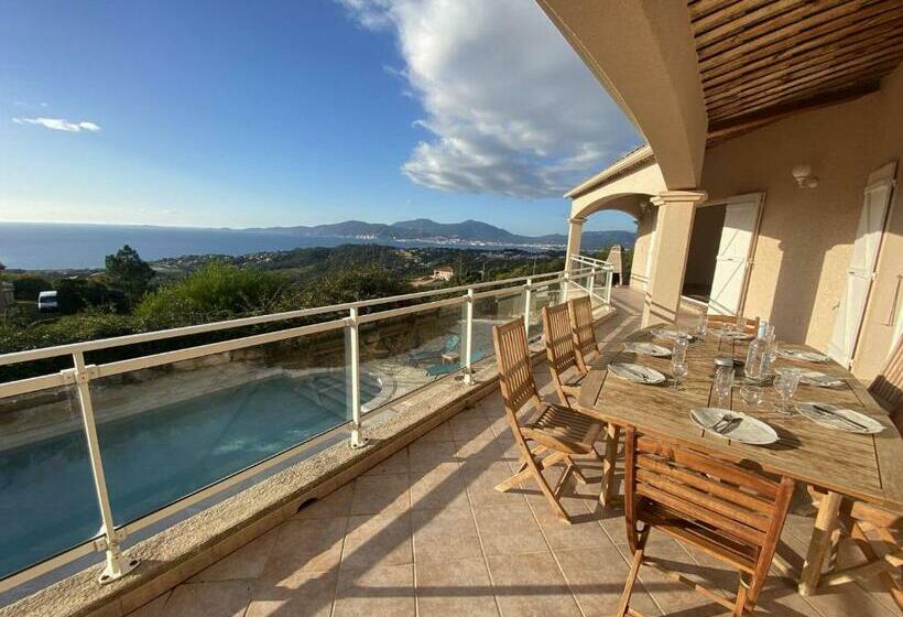 Villa Porticcio 5 Pièces, 8 Couchages, Vue Mer, Piscine, Proche Plage   Fr 1 61 574