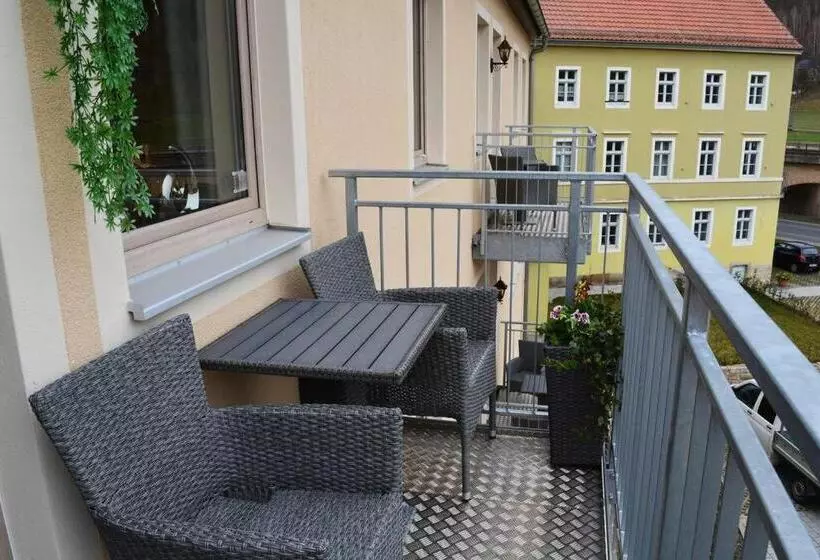 Elbtalblick Königstein Im Deutschen Haus