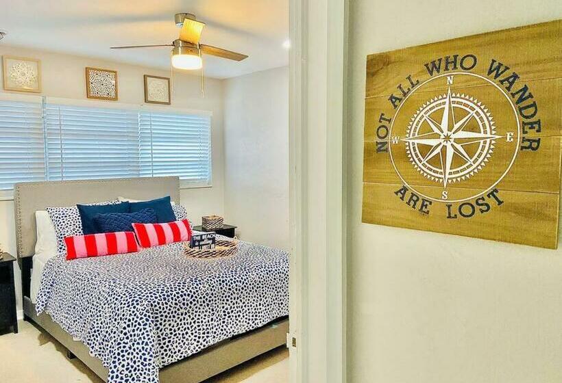 Xl Fully Loaded 4br 3ba Close To Beach & Downtown