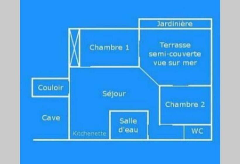 T3 Familial Avec Accès Direct à La Plage