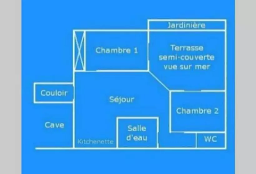 T3 Familial Avec Accès Direct à La Plage