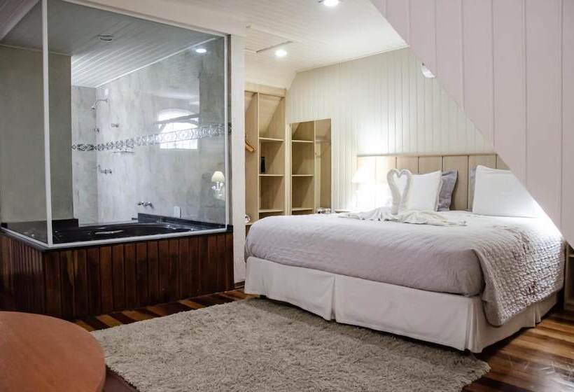 Nocleg ze śniadaniem Chateau Do Luar Prime Em Campos Do Jordao