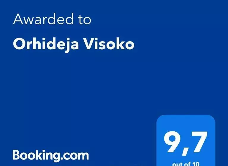 پانسیون Orhideja Visoko