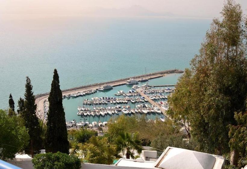 בית מלון כפרי La Villa Bleue Sidi Bou Said