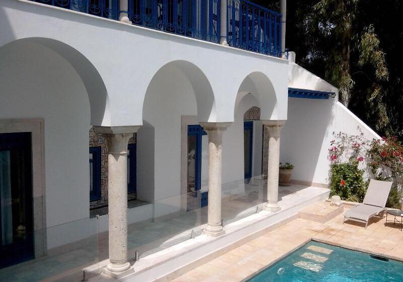 בית מלון כפרי La Villa Bleue Sidi Bou Said