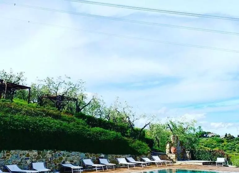 ペンション Room In Bb  Alessio Room Overlooking The Vineyards Of Tuscany