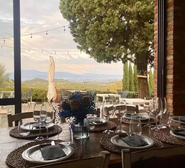 ペンション Room In Bb  Alessio Room Overlooking The Vineyards Of Tuscany