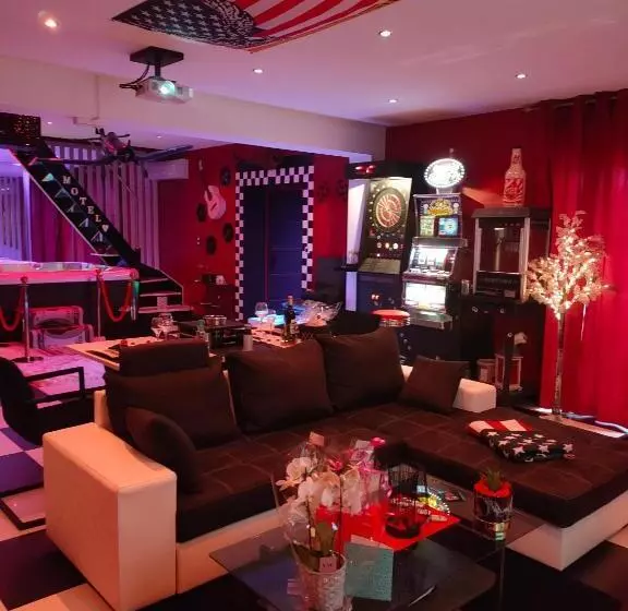 ベッドアンドブレックファースト Le Quart D Heure Americain