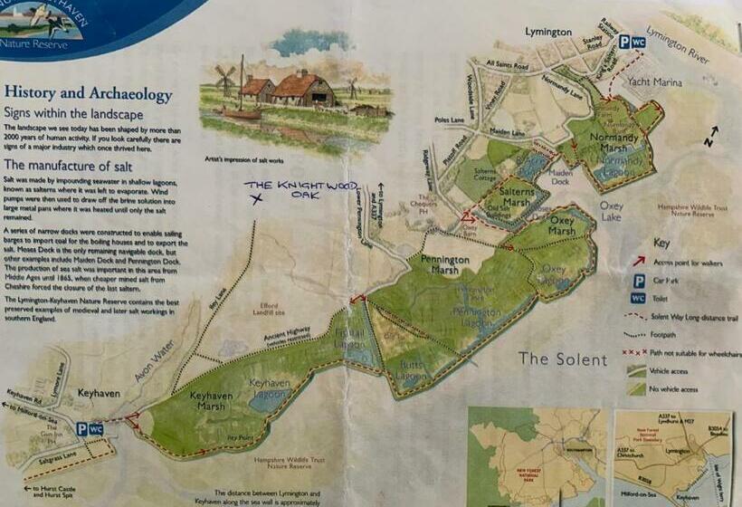 Nocleg ze śniadaniem The Knightwood Oak A Luxury King Size En Suite Space   Lymington New Forest With Totally Private Ent