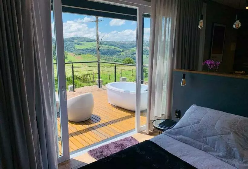 ペンション Vista Vigneti Albergo & Vino Vale Dos Vinhedos