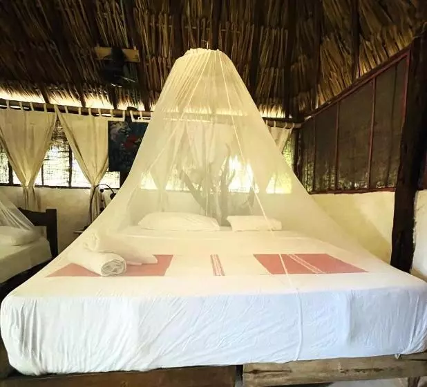 ホテル Casa Jade Ecobungalows Las Coloradas