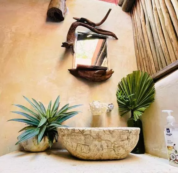 ホテル Casa Jade Ecobungalows Las Coloradas