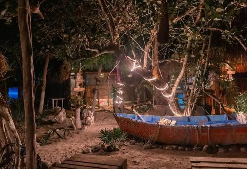 ホテル Casa Jade Ecobungalows Las Coloradas