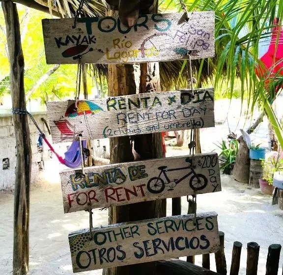 ホテル Casa Jade Ecobungalows Las Coloradas