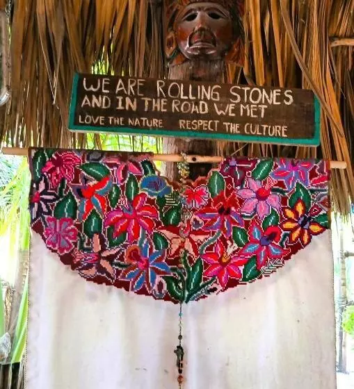 ホテル Casa Jade Ecobungalows Las Coloradas