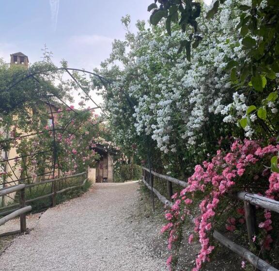 ホテル Torre Del Barbagianni   Castello Di Gropparello
