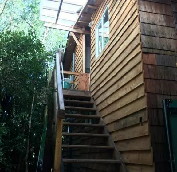 ユースホステル Habitación En Rio Puelo