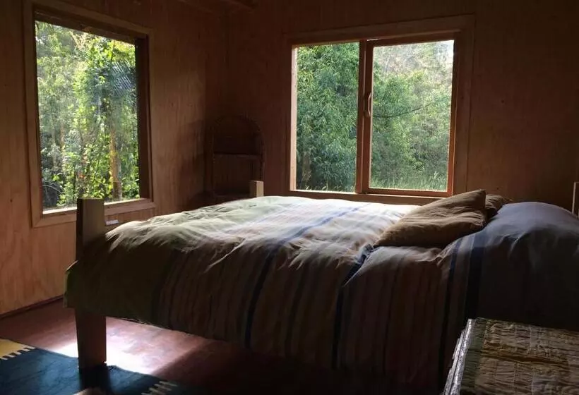 ユースホステル Habitación En Rio Puelo