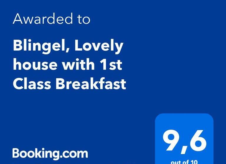 住宿加早餐  Blingel, Lovely House With 1st Class Breakfast