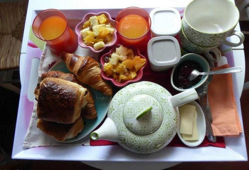 مبيت وإفطار Chalet Aux Pied Des Vignes