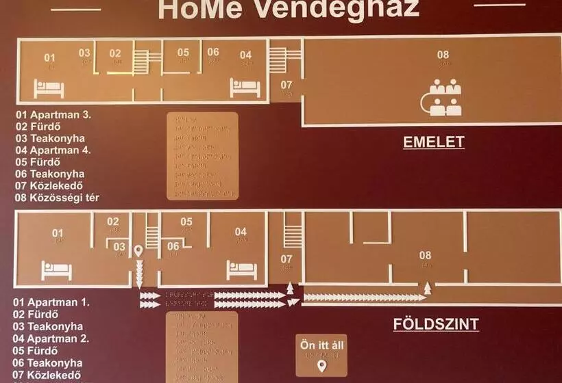 ペンション Home Vendégház