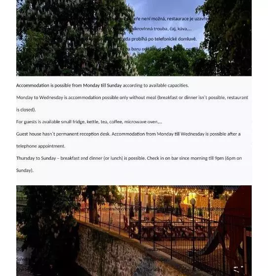 Majatalo Penzion A Restaurace Bělecký Mlýn