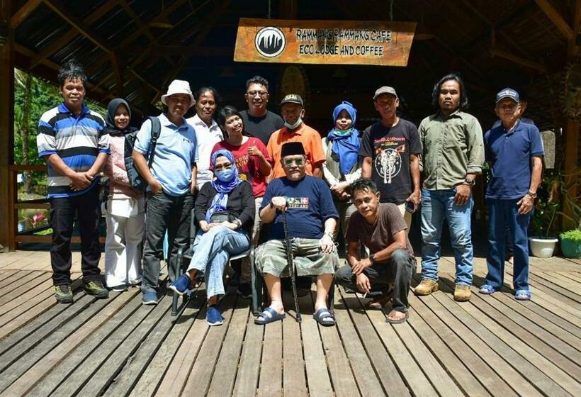 بنسيون Rammang Rammang Eco Lodge
