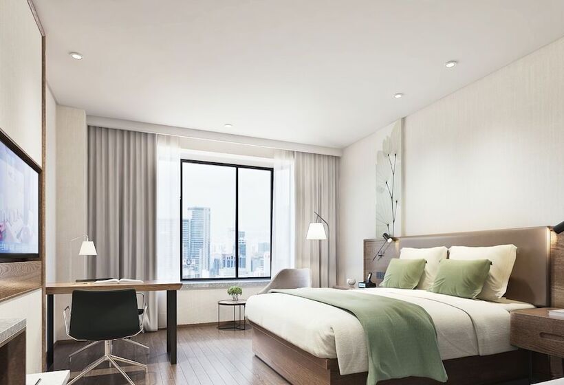 בית מלון כפרי GreenTree Inn Nanchang Honggutan New Area Cuiyuan Road Subway Station Business