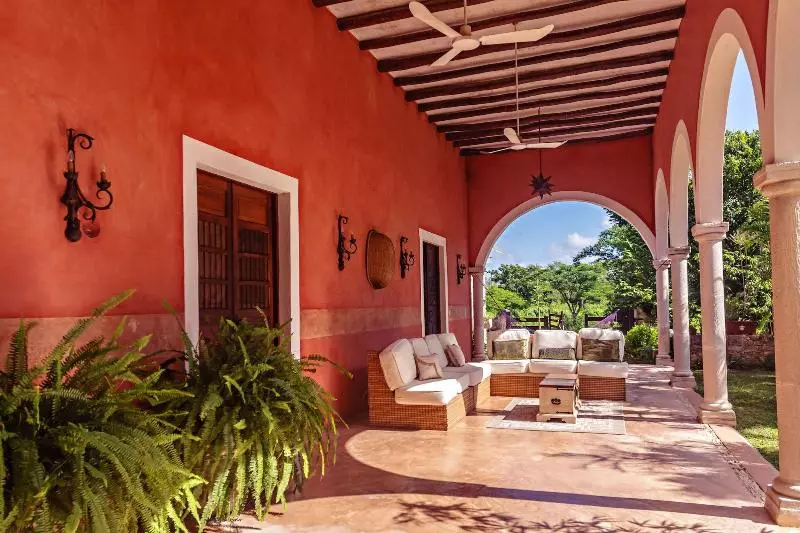 Отель Hacienda Sacnicte