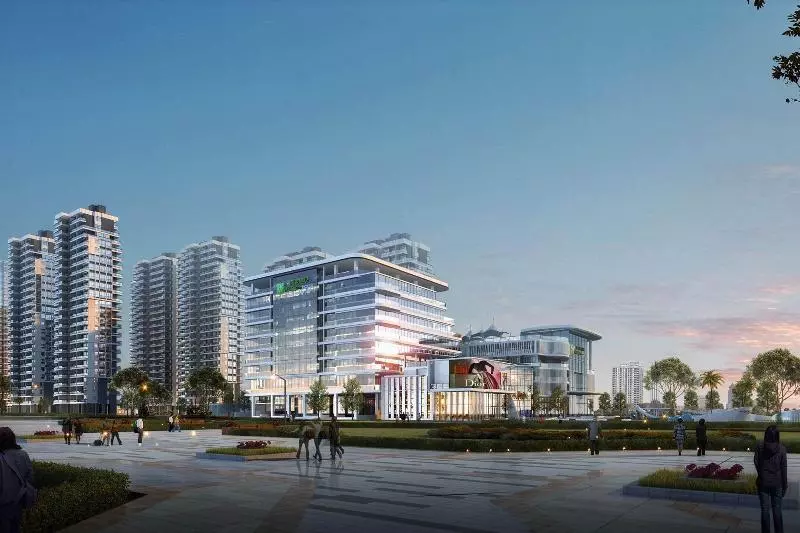 Hotelli Holiday Inn Express Jiangmen Yinhu Bay, An Ihg