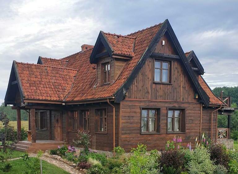 בית מלון כפרי Malowniczy Zakątek W Dercu