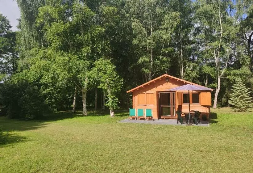 Majatalo Domek Mazurski Ze świerka Syberyjskiego Z Klimatyzacją