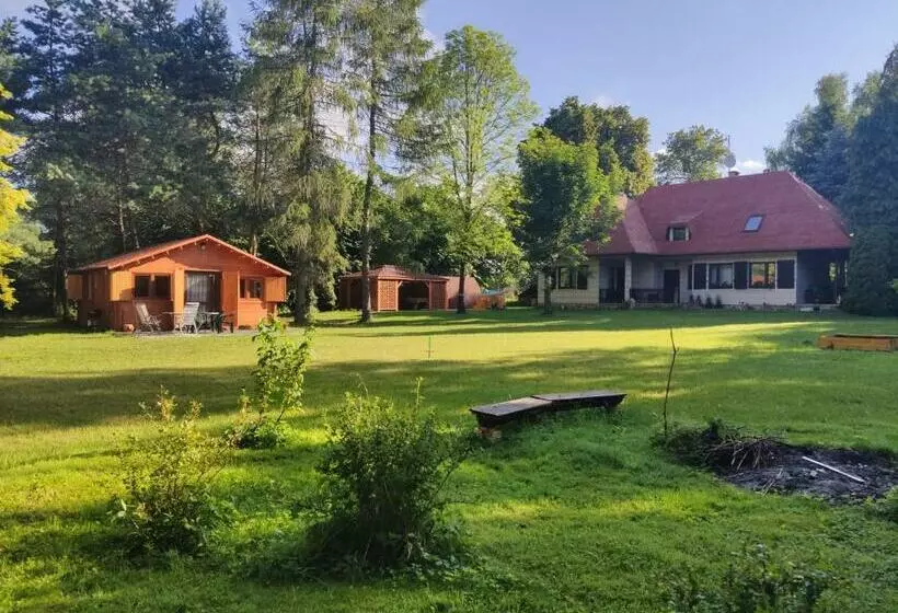 Majatalo Domek Mazurski Ze świerka Syberyjskiego Z Klimatyzacją