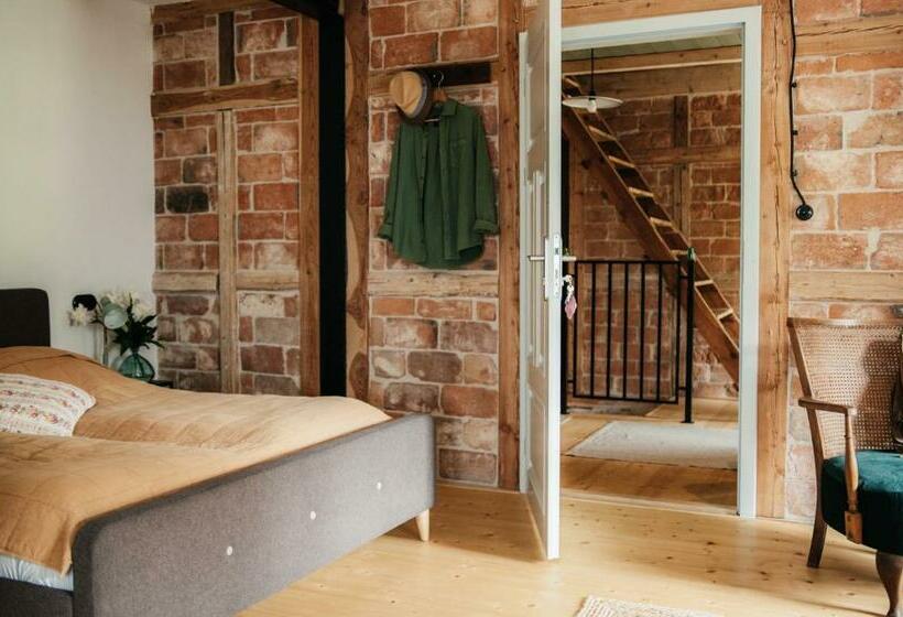 펜션 Dwie Brzozy Wegetariańskie Siedlisko