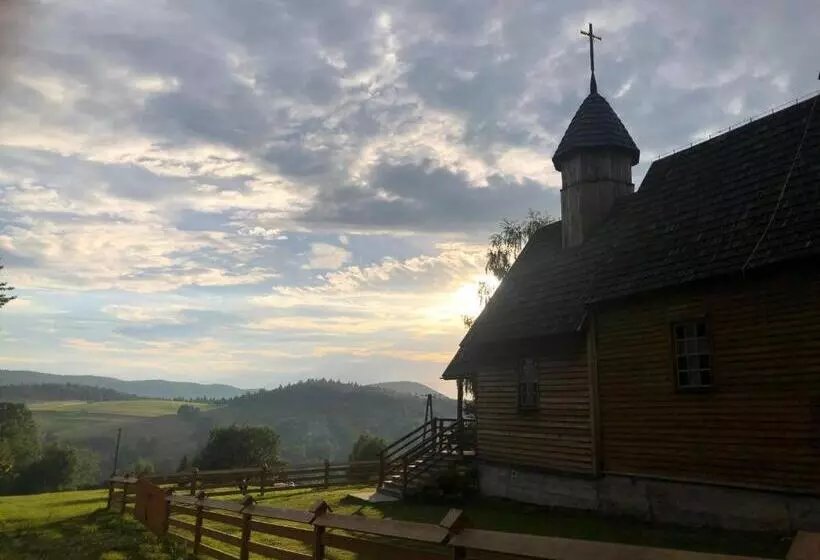 ホテル Agroturystyka Chata Za Wsią