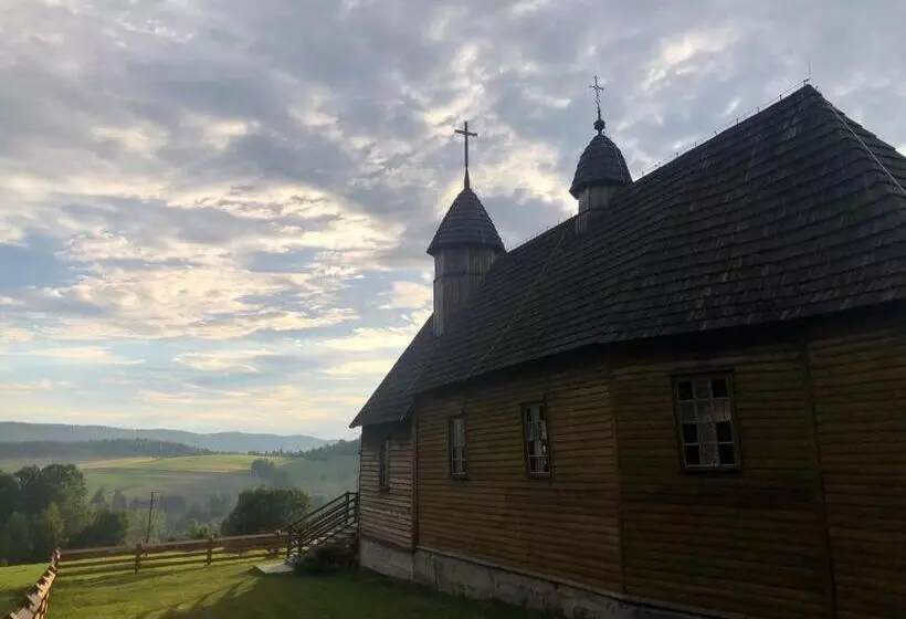 ホテル Agroturystyka Chata Za Wsią