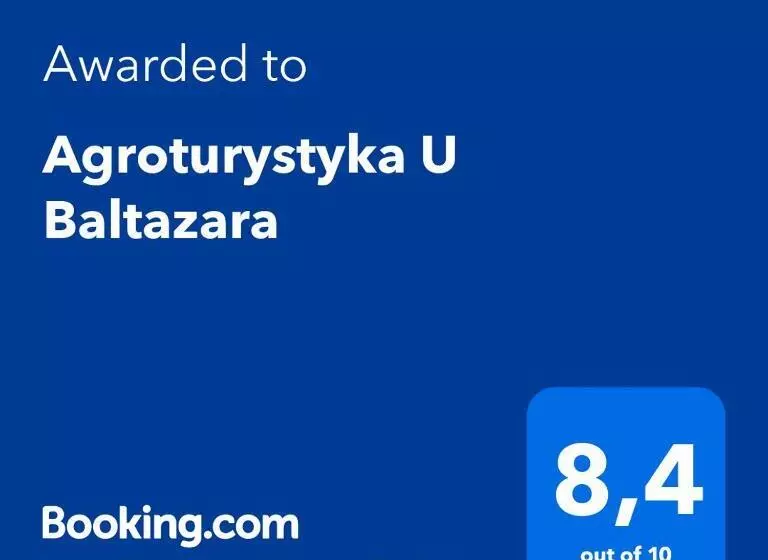 ホテル Agroturystyka U Baltazara