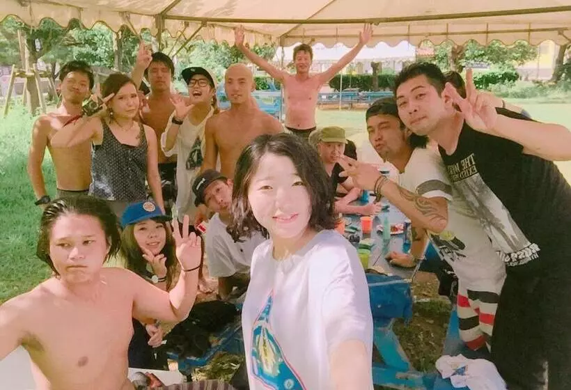 پانسیون Guesthouse Camcam Okinawa Hostel