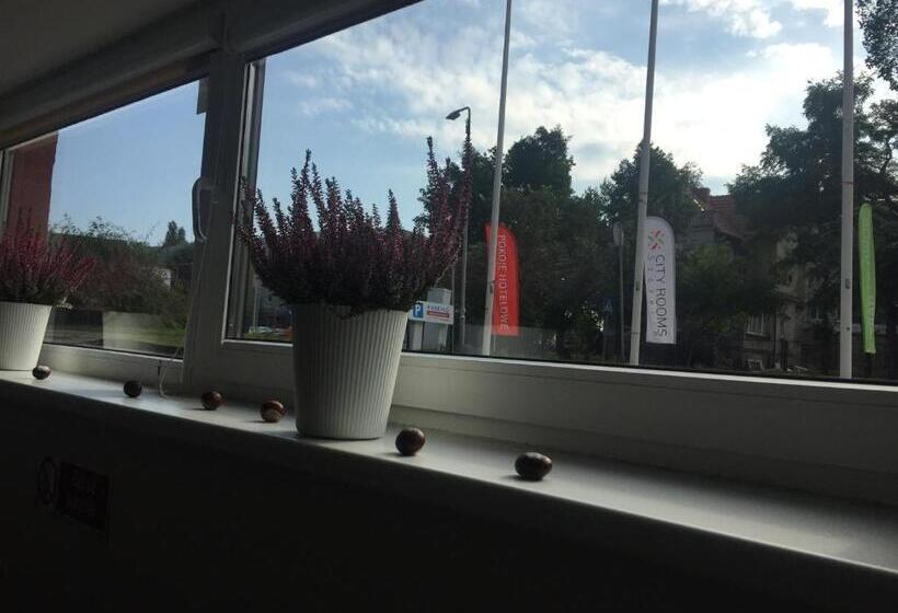 ベッドアンドブレックファースト City Rooms Szczecin