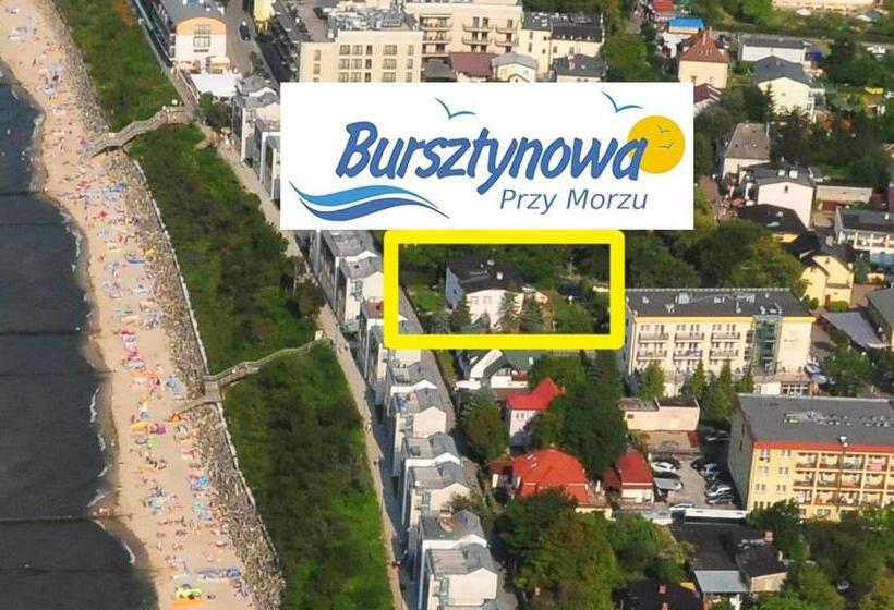 膳宿费 Bursztynowa Przy Morzu 1 Minuta Do Plaży