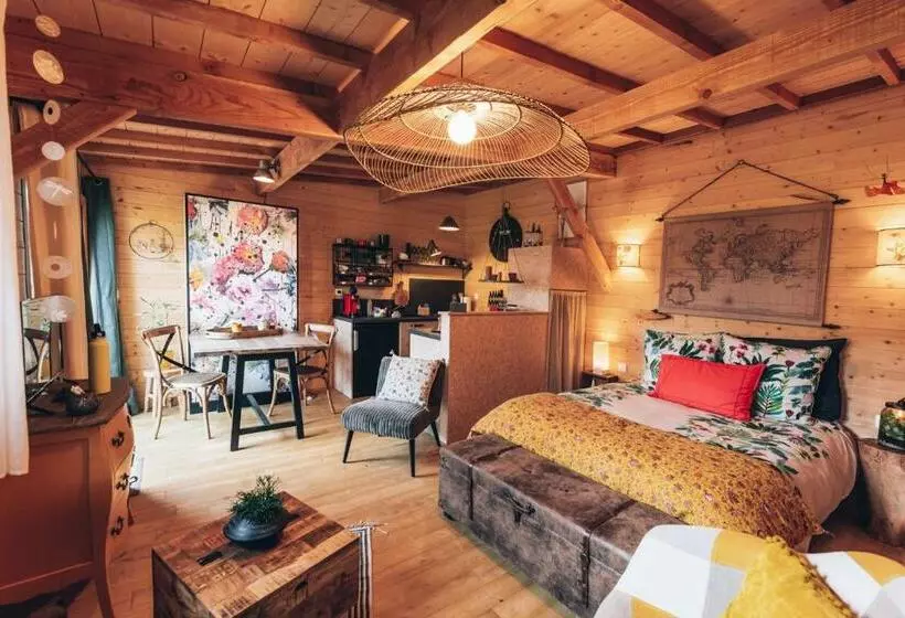 ペンション La Cabane Du Bon Chemin ,spa