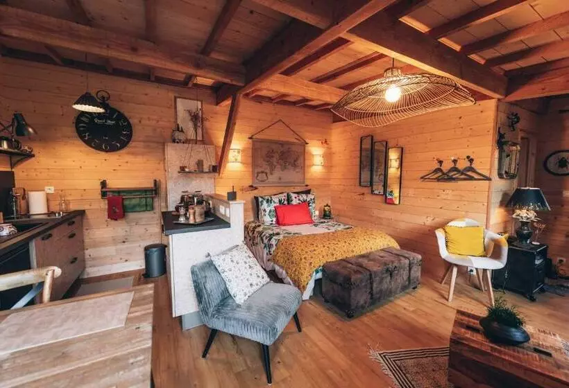 ペンション La Cabane Du Bon Chemin ,spa