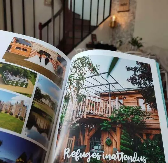 ペンション La Cabane Du Bon Chemin ,spa