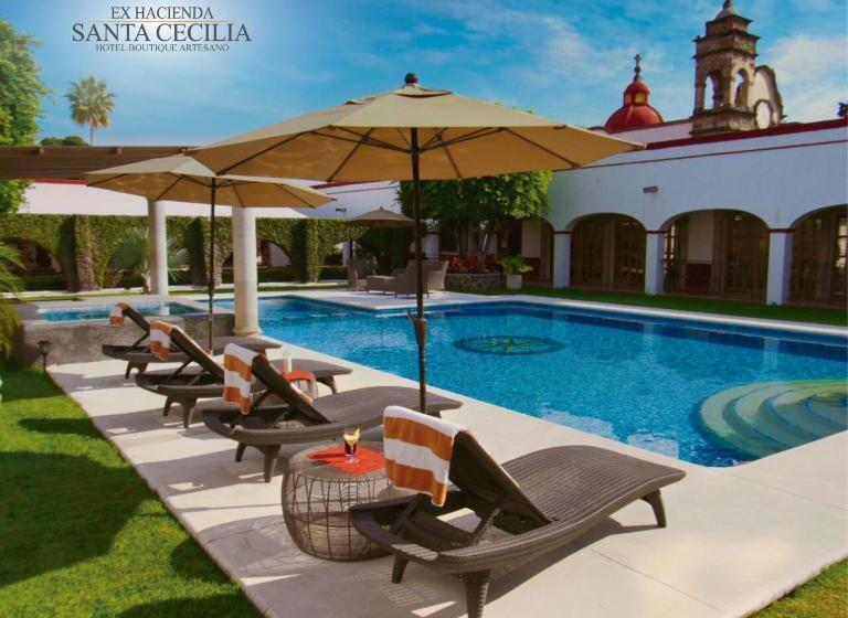 ホテル Ex Hacienda Santa Cecilia